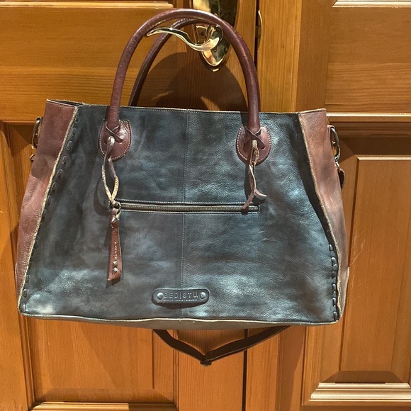 Bed Stu Dark Brown Leather Tote Bag - Picture 2 of 16